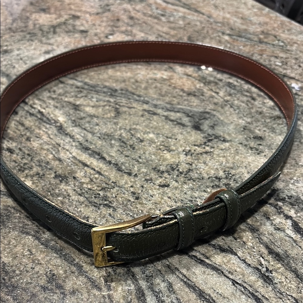 Dooney & Bourke women’s Green Leather Belt